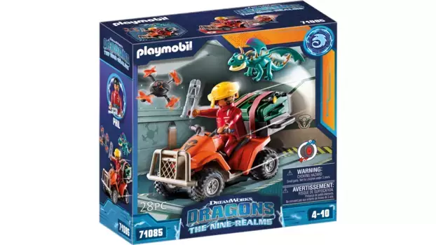 Драконы: девять миров икарис квад и фил Playmobil