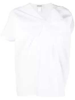 Драпированная блузка Low Classic, белый