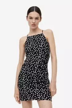 Драпированное платье H&M