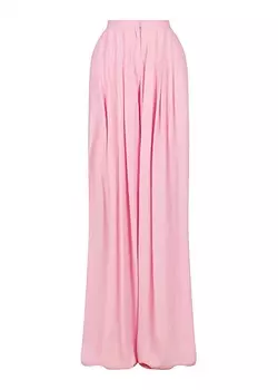 Драпированные брюки красного цвета SWF