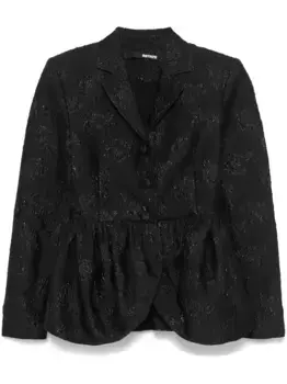 Драпированный блейзер с эффектом клоке ROTATE BIRGER CHRISTENSEN, черный