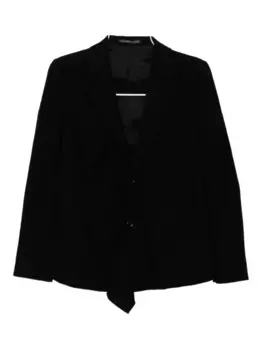 Драпированный блейзер Y's, черный