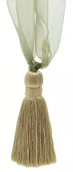 Драпировка с кисточкой на подвязке DECOPRO 10 шт, темно-бежевый