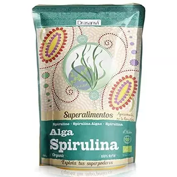 Drasanvi Alga Spirulina Bio 150 г Doypack Superalimtes Drasanvi - 0
