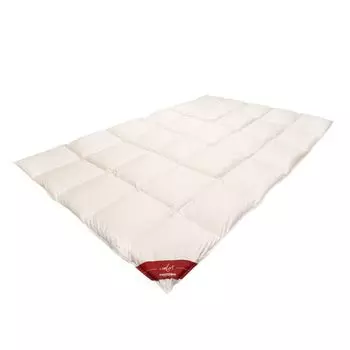 Dream Castle Comfort пуховое одеяло теплое 155 x 220 см Finest Swiss Nm 200 (D) Mako Batiste Traumschloss