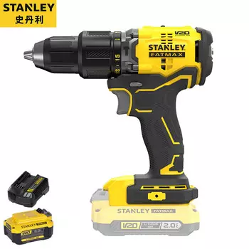 Дрель аккумуляторная Stanley SBD715K-A9 + аккумулятор 6.0Ah, зарядное устройство