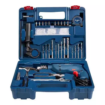 Дрель электрическая Bosch GSB600RE600 + ящик для электрических инструментов