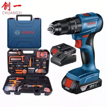 Дрель электрическая Bosch GSB 185-Li + набор инструментов