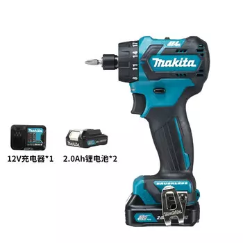 Дрель электрическая Makita DF032DSAE + два аккумулятора 2.0Ah, зарядное устройство