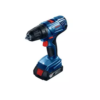 Дрель-шуруповерт аккумуляторная Bosch GSR 180-Li + две батареи и одно зарядное устройство