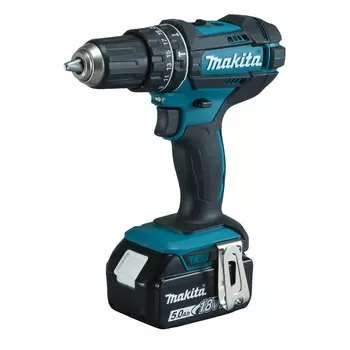 Дрель-шуруповерт аккумуляторная Makita DHP482RAE + два аккумулятора 2.0Ah, зарядное устройство