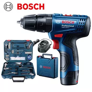 Дрель-шуруповерт Bosch GSB 120-Li + два аккумулятора 12V/3.0Ah, зарядное устройство