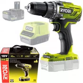 Дрель-шуруповерт Ryobi R18DD3-0