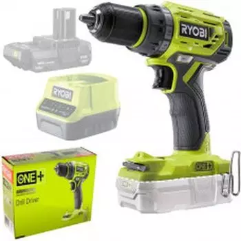 Дрель-шуруповерт Ryobi R18DD7-0