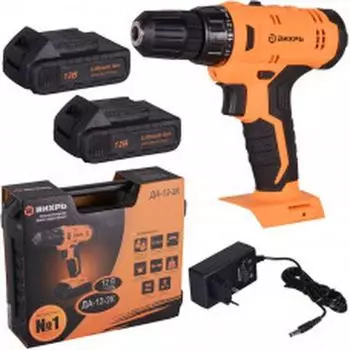 Дрель-шуруповерт ВИХРЬ ДА-12-2К