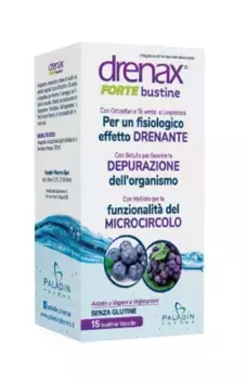 Drenax Forte Blueberry Sachets 15 шт. в упаковке, дренажная добавка
