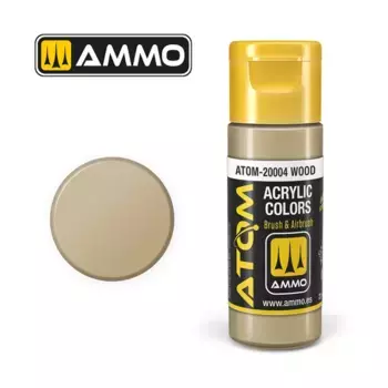 Древесина, ATOM Acrylic Paints