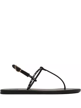 Древнегреческие сандалии кожаные сандалии Ancient Greek Sandals, черный