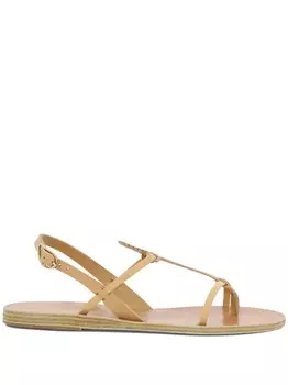 Древнегреческие сандалии Паросские кожаные сандалии Ancient Greek Sandals, серый