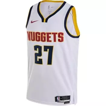 Dri-Fit NBA Jersey Баскетбольная майка мужская белая Nike, белый