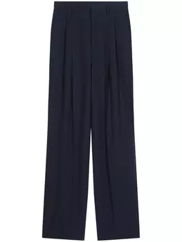 DRIES VAN NOTEN брюки bootcut строгого кроя, синий