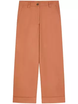 DRIES VAN NOTEN брюки с карманами, коричневый
