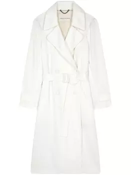 DRIES VAN NOTEN пальто с поясом, белый