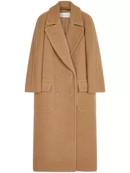 DRIES VAN NOTEN пальто с потайной застежкой, серый