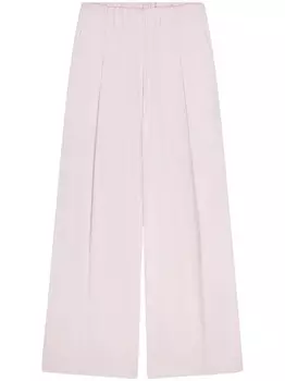 DRIES VAN NOTEN плиссированные брюки, розовый