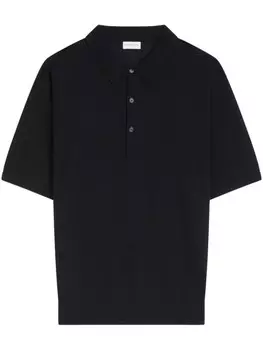 DRIES VAN NOTEN рубашка поло с короткими рукавами, черный
