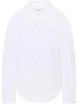 DRIES VAN NOTEN рубашка с поясом, белый