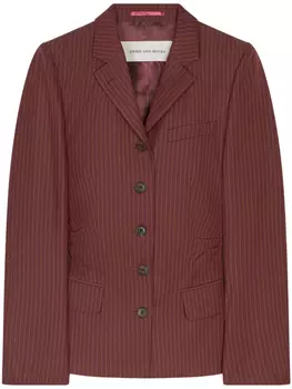 DRIES VAN NOTEN шерстяной пиджак, красный