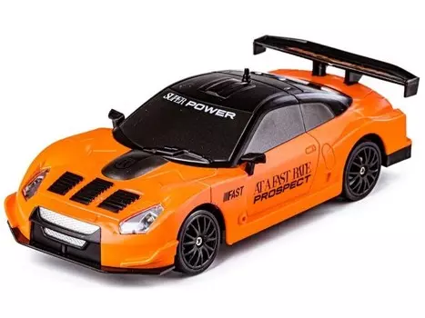 Drift Car, Auto Rc Drift 1:24 2.4 Ghz 4Wd Оранжевый Zabawkowy Zawrt Gowy