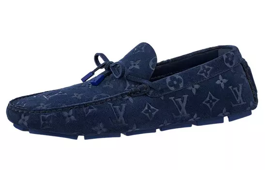 Driver Men"s Casual Men Low-top Navy Louis Vuitton