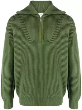 Drle De Monsieur джемпер из шерсти мериноса, зеленый