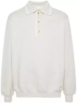 Drle De Monsieur джемпер с вышитым логотипом, серый