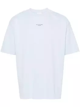 Drle De Monsieur футболка с надписью, синий