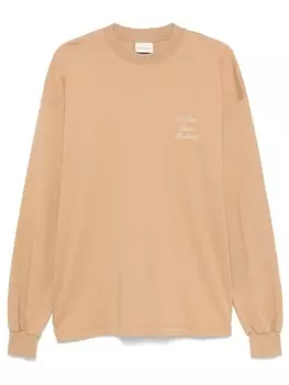 Drle De Monsieur футболка с надписью, коричневый