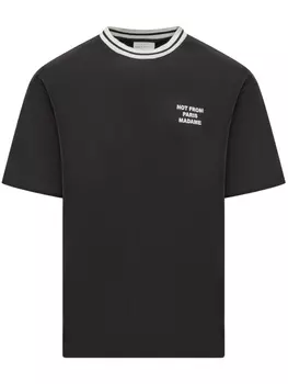 Drle De Monsieur футболка с надписью, черный