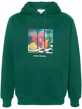 Drle De Monsieur худи Nature Morte, зеленый