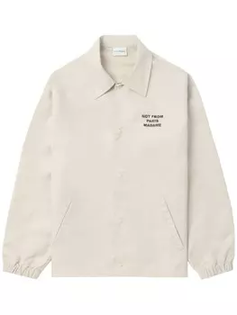 Drle De Monsieur куртка-бомбер La Veste Slogan, нейтральный цвет