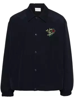 Drle De Monsieur куртка с вышивкой, синий