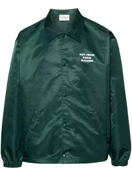 Drle De Monsieur легкая куртка La Vest Slogan, зеленый