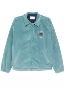 Drle De Monsieur пиджак с вышивкой, синий