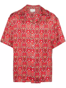 Drle De Monsieur рубашка Ornements, красный