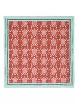 Drle De Monsieur шарф с графичным принтом, красный