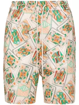 Drle De Monsieur шорты Jeu De Cartes, нейтральный цвет