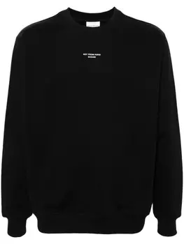 Drle De Monsieur топ Le Sweatshirt Slogan Classique, черный