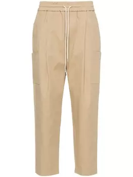 Drle De Monsieur укороченные брюки карго, нейтральный цвет