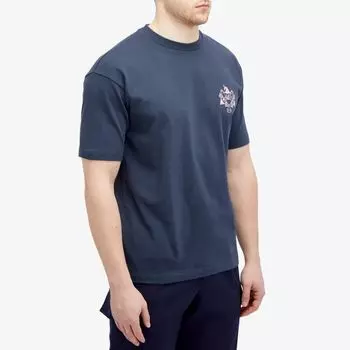 Drole de Monsieur Футболка с гербом, синий